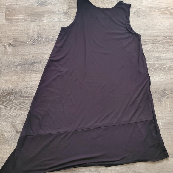 CUDDLE DUDS ASYMMETRICAL TANK DRESS XL with pockets - Picture 4 of 10